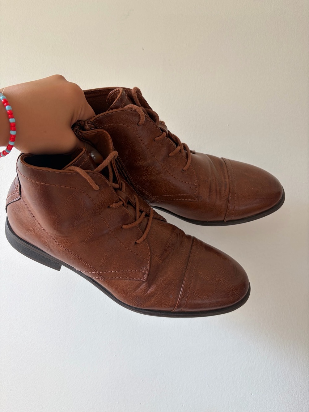 FRYE AND CO. Men's Brown Leather Chukka Boots